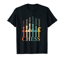 Load image into Gallery viewer, Chess Rook Pawn Bishop Checkmate T Shirt
