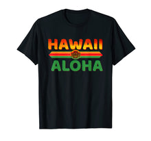 Load image into Gallery viewer, Aloha Hawaii T-shirt Graphic Mahalo Tee Shirt Aloha T shirt
