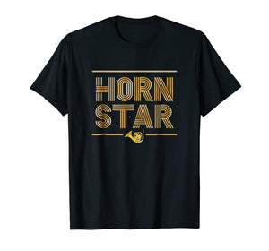 Funny French Horn Shirt Marching Band Apparel tshirt