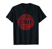 Load image into Gallery viewer, Manchester United - Red Typography Print t-shirt
