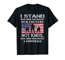 Load image into Gallery viewer, I Stand for the Flag Shirt to Support Military and Police
