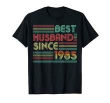 Load image into Gallery viewer, 34th Wedding Anniversary Gifts Best Husband Since 1985 Shirt
