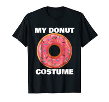 Load image into Gallery viewer, Funny Donut T-Shirt Halloween Costume Sprinkle
