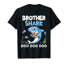 Load image into Gallery viewer, Lovely Fishes Swimming In The Sea Shirt Brother Autism Shark
