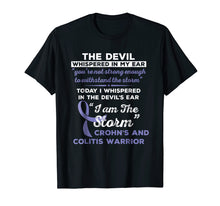 Load image into Gallery viewer, I Am the Storm Crohn's and Colitis Warrior T-Shirt
