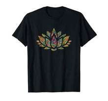 Load image into Gallery viewer, Lotus Flower Yoga Meditation Om Namaste T-Shirt
