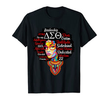 Load image into Gallery viewer, Delta DST Sorority Natural Hair Scarf Diva Sigma Theta Gift
