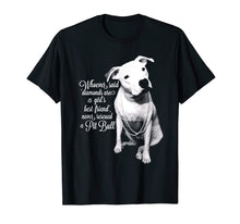 Load image into Gallery viewer, Pit Bull T-shirts - Never Rescued A Pit Bull
