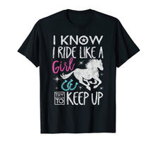 Load image into Gallery viewer, Horse Riding Horseback Riding Shirt Horse Girl Gift T-Shirt
