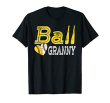 Load image into Gallery viewer, Baseball Softball Ball Heart Granny Shirt Mother&#39;s Day Gifts
