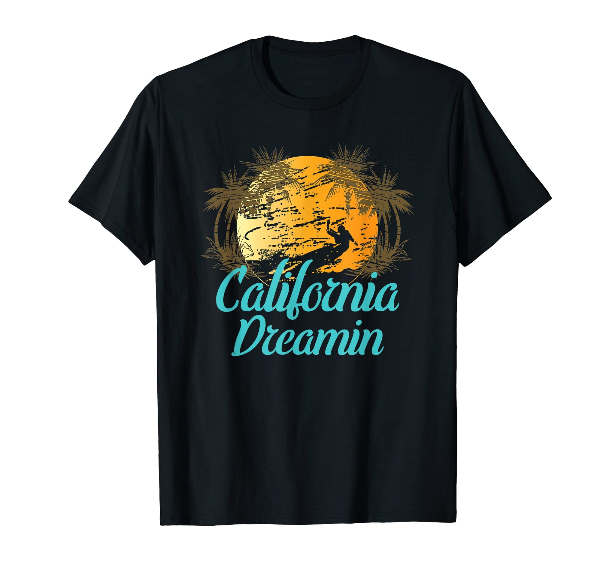 T-Shirt Manches 3/4 "Chasing Dreams" California - Taille L, Gris