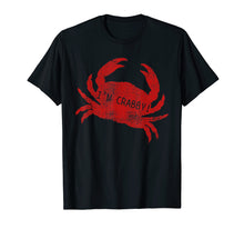 Load image into Gallery viewer, Crab Tshirt Crabs T-Shirt Lover Sea Tank Aqarium Food Gift
