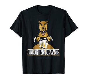 BELCHING BEAVER BREWERY LOGO Tshirt