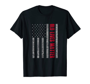 Old Lives Matter T-Shirt Seniors grandma grandpa gift
