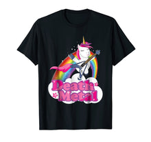 Load image into Gallery viewer, Funny Heavy Death Metal Unicorn T-Shirt For Men Woman Kids
