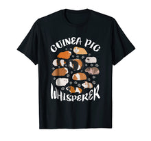 Load image into Gallery viewer, Guinea Pig Whisperer Funny Gift Guinea Pig Lover Shirt
