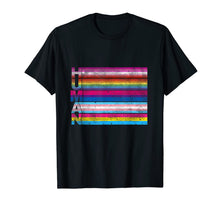Load image into Gallery viewer, Human Lesbian Bisexual Transgender Pansexual LGBT Flag Shirt
