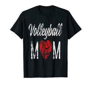 Moms Volleyball Shirt - Volleyball Shirt For Moms - Heart