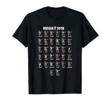 Load image into Gallery viewer, Dabbing Soccer Boys Shirt, All 32 World Teams Flags T-Shirt
