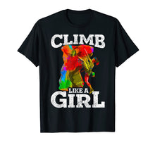 Load image into Gallery viewer, Rock Climbing Bouldering T Shirt Hiking Wall Climber Gift
