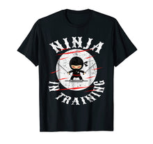 Load image into Gallery viewer, Distressed Ninja in Training Children Funny Kids T-Shirts
