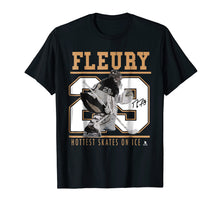 Load image into Gallery viewer, Marc-Andre Fleury Las Vegas Knights Hockey T-Shirt - Apparel
