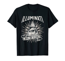 Load image into Gallery viewer, Illuminati T Shirt New World Order, Eye Of Providence
