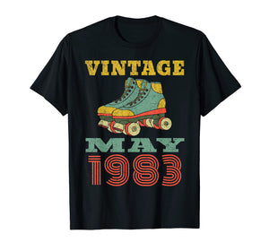 1983 Birthday Gifts May 1983 T-Shirt 36 Years Old Shirt