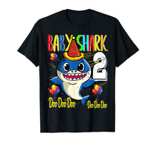 Load image into Gallery viewer, Kids Baby Shark 2nd Birthday Doo Doo Kids Son T Shirt

