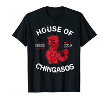 Load image into Gallery viewer, House Of Desde Chingasos 2019 Funny Boxing Tattoo TShirt
