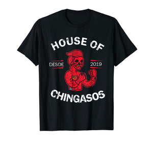 House Of Desde Chingasos 2019 Funny Boxing Tattoo TShirt
