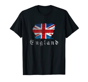 England Flag Shirt with Union Jack Theme