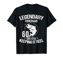 Load image into Gallery viewer, Mens Legendary Fisherman T-shirt 1959 60th Birthday Gift Fishing
