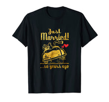 Load image into Gallery viewer, 60th Wedding Anniversary T-Shirt Just Married 60 Years Ago
