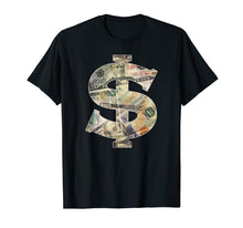 Load image into Gallery viewer, Dollar Sign Cool Money T-Shirt - $ T-shirt
