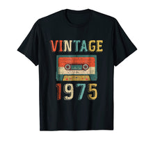 Load image into Gallery viewer, 44th Birthday Gift Vintage 1975 44 Years Old Mixtape T-Shirt
