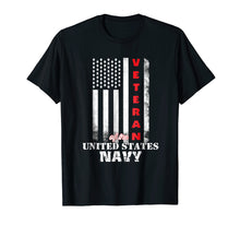 Load image into Gallery viewer, Armed Forces US Navy Vintage Veteran T-Shirt
