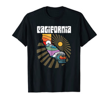 Load image into Gallery viewer, California Outdoors Retro Mountains Trees &amp; Waves T-Shirt
