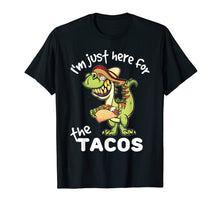 Load image into Gallery viewer, Cinco de Mayo Shirts For Kids Boys Taco T Rex Dinosaur Shirt
