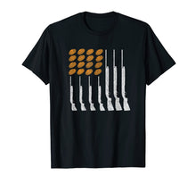Load image into Gallery viewer, Clay Target Shooting Shirt Trap Skeet American Flag
