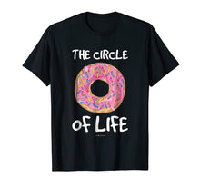 Load image into Gallery viewer, Funny Donut T-shirts - The Circle Of Life Shirt
