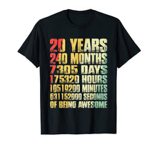 Load image into Gallery viewer, Vintage 1999 20th Birthday 20 Yrs Old Months T Shirt Gift
