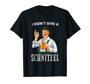 I Don't Give A Schnitzel - Beer T Shirt