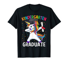 Load image into Gallery viewer, Dabbing Unicorn Kindergarten Graduation 2019 Gift T-Shirt
