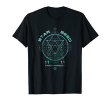 Load image into Gallery viewer, Starseed Sacred Geometry T-Shirt

