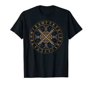 Aegishjalmur Shirt Nordic Viking Symbol Helm Of Awe T-Shirt
