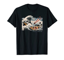 Load image into Gallery viewer, Sushi Kanagawa Hokusai Japanese Art T Shirt
