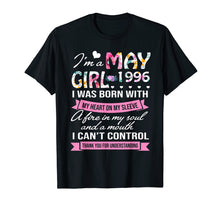 Load image into Gallery viewer, I&#39;m A May Girl 1996 T Shirt Women 23rd Birthday Gift Shirt
