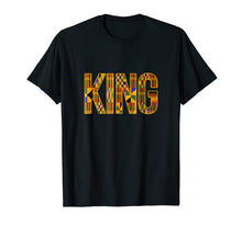 Load image into Gallery viewer, African Tribal Print King T Shirt for men
