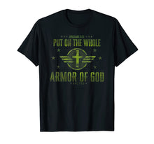 Load image into Gallery viewer, Christian T Shirt Armor of God
